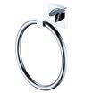 Belt bathroom ballee G6206 full copper towel hanging ring bathroom wall-mounted towel rack