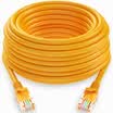Shanze SAMZHE high-speed ultra-five CAT5e class cable network 100 Gigabit network cable computer network jumper over 5 categories of finished cable yellow 25 meters YL-525