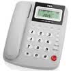 TCL HCD868 131 TSD fixed corded telephone base machine Caller ID Battery Free Handshake Wall Hook Household Office Corded Square Square Holders Red