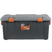 Alice IRIS car storage box RV800D about 60 liters car storage box storage box trunk storage box gray green