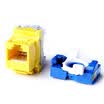 AMPCOM AMPCOM network module to avoid engineering grade gold-plated super five cable connection yellow