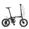 Phoenix Phoenix16 inch 6-speed adult men&women dual disc brake folding bike Z160 black
