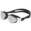 Li Ning LI-NING goggles men&women anti-fog waterproof high-definition swimming glasses large box coated swimming goggles adult comfortable LSJL627 black&white