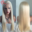 Hesperis Top Quality 10A 60 Blonde Straight Glueless Full Lace Human Hair Wigs For Black Women