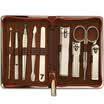 777 Nail Knife Set Nail Clamp Clamp Set 9pcs Set TS-940TG Brown