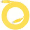 Shanze SAMZHE SZ-610YL six CAT6-type gigabit flat cable computer network jumper line cable yellow 10 meters