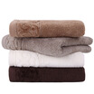 Jingdong supermarket Xin licensing long-staple cotton cut velvet towel mixed with four pieces of equipment 34 74cm 4