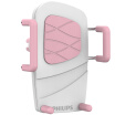 PHILIPS DLK35001 on-board mobile phone holder holder on the air outlet of the AC system 360-degree navigator holderpink