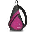 SVVISSGEM bracelet upgrade version Triangle package water drop bag fashion casual shoulder bag men&women outdoor travel Messenger bag chest bag SA-9966II rose red