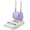 Comix ES3000 Financial Document Binding Machine Accounting Manual Punching Machine Hot Melt Rivet Binding Machine Double Handle Compact Type Binding 30MM Windsor Purple
