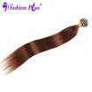7A Fashion Plus Hair Straight Micro Loop Ring Human Hair Extension 4 100g Brazilian Virgin Hair Straight Micro Loop Hair Extenion