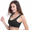 Pandora PLANDOO Seamless Reticty Lace Sports Bra Comfort No Bracers Underwear Yoga Running Vest Black