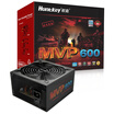 Huntkey rated 600W MVP600 power supply game dedicated single 45A semi-module 14CM silent fan 60 seconds delay cooling full voltage