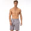 Seven wolves mens beach pants male cotton shorts Aloo trousers British wind casual pants blue gray 06498 L