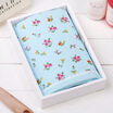 Japan Uchino UCHINO elegant rose 1 a towel gift box cotton quality gauze material elegant elegant P pink 265 183 6cm