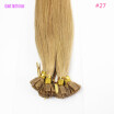 Iwona 100 Brazilian Virgin Remy Hair Straight Flat Tip 1gs 100g Honey Blond Human Hair