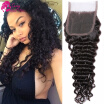 7a Malaysian Deep Wave Closure 4x4 Malaysian Closure Cheap Deep Wave Wet And Wavy Closure Free Part 3 Part Middle Part