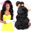 One-Year-Last 7A Brazilian Virgin Hair Body Wave 3 Bundles 100g Unprocessed Body Wave Human Hair Beauty Brazilian Body Wave Hair