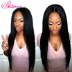 8A brazilian virgin hair straight 4 bundle deals silky straight human hair weave thick bundles shireen brazilian straight hair