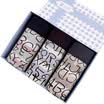 Red beans hongdou men&39s underwear modal fabric digital graffiti shorts flat angle trousers 3 gift box 17090