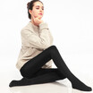 Jingdong supermarket Baona Si BONAS A724 480D pantyhose pantyhose comfortable not fade socks 2 pieces are all black black
