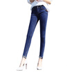 Antarctic Nanjiren Jeans Women Korean Slim Pants Pants Pants Pants Pants Pants Women&39s Autumn Squares Blue 29 yards