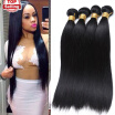 Cheap 7A Indian Virgin Hair Straight 4 Bundles 8"-26" 100g Deals Indian Straight Hair 100 Unprocessed Virgin Human Hair Weaving