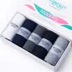 Jingdong Supermarket Modal men&39s socks short tube pure breath breathable cotton socks male mixed color 5 double gift box uniform