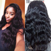 Favor Hair Body Wave Human Hair Full Lace Wig with Baby Hair 8A 130 Brazilian Virgin Hair Human Hair Wigs