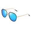 Parsons PARZIN sunglasses female influx of people driving polarized toad mirror male fashion driving sunglasses 9878 black box reflective film ice blue