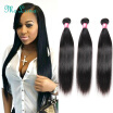 Peruvian Virgin Hair Straight 3 Bundle 7A Unprocessed Virgin Peruvian Straight Hair Weave Bundles Cheap Straight Human Hair