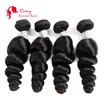 CZ Hair Indian Loose Wave Bundles Virgin Hair Extension 4 bundles Human Hair Indian Loose Wave Virgin Hair Products 7A Unprocessed