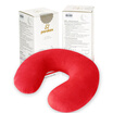 Thai imports of natural latex pillow U-shaped neck pillow red models