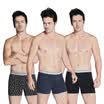 BXMAN men&39s underwear men&39s flat pants cotton knitted square pants business solid color men&39s underwear 3 loaded 938950958 185XXL
