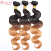 1B427 Ombre Brazilian Hair 3 Bundles 8A Burgundy Brazilian Virgin Hair Ombre Brazilian Body Wave 3pcs Tissage Bresilienne