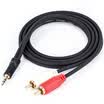 Akihuasha CHOSEAL 35mm two minutes Lotus head audio cable 35 turn double lotus audio cable 3 meters QS3002T3