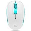 Fude M510 Wireless Mute Mouse Notebook Desktop PC Office Gaming Mouse White Blue