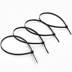 NL-4010A self-locking nylon cable ties 5 200 black 100 green plastic buckle bundle tie line