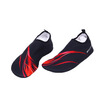 Pancini snorkel shoes diving equipment snorkeling Sambo beach shoes shoes men&women barefoot skin soft shoes non-slip wading supplies Lycra flexible surface flame red L code for 38-39