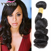 8A Unprocessed Brazilian Loose Wave Virgin Hair 3Pcs Lot YYONG Hair Products Brazilian Virgin Hair Loose Wave Good Cheap Weave