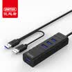 UNITEK USB30 splitter high-speed extension of a drag more than four interfaces 150 meters notebook computer 4-port hub HUB converter black Y-3056CBK