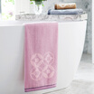 Grace Grace towel home textiles retro bronze series of cotton strong absorbent Awaati long-staple cotton towel purple 440g 70 140cm