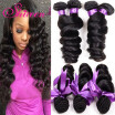 Brazilian Virgin Hair Loose Wave 4 Bundles 7A Unprocessed Virgin Human Hair Loose curly Brazilian Loose Wave Virgin Hair Bundles