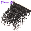 9A Brazilian Virgin Hair Loose Wave Ear to Ear lace frontal Closure 134 Lace Frontal Brazilian Loose Wave Human Hair Extension