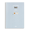 Kinbor KGY21201 Notepad of Color Pages in Blue Cover