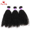 Malaysian Curly Hair 3 Bundle Deals Kinky Curly Virgin Hair 7A Malaysian Kinky Curly Hair Top Quality Curly Weave Human Hair