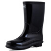 Jingdong supermarket back to the rain boots men&39s high tube waterproof anti-skid shoes shoes outdoor boots sets of shoes HXL838 black high tube 44 yards