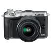 Canon EOS M6 15-45 Mini Interchangeable Digital Camera Silver