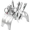 777 Nail Knife Set Nail Clamp Clamp Repair Beauty Package 8pcs Set 1701A Stainless Steel Bracket