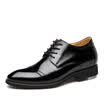 Yicki EGCHI Dress shoes men&39s business casual fashion wear-resistant shoes 9614 black 42
